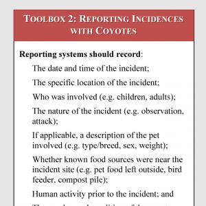 Community-Level Strategies for Urban Coyote Management